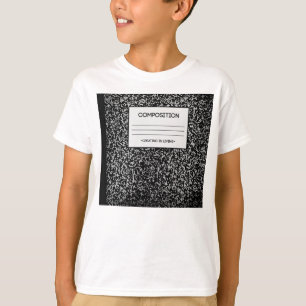 Composition Notebook Design T-Shirt