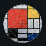 Composition Red, Yellow, Blue, Black | Mondriaan | Dartboard<br><div class="desc">Composition with Red,  Yellow,  Blue,  and Black is a 1921 painting by Piet Mondriaan.</div>