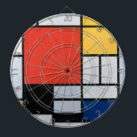 Composition Red, Yellow, Blue, Black | Mondriaan | Dartboard<br><div class="desc">Composition with Red,  Yellow,  Blue,  and Black is a 1921 painting by Piet Mondriaan.</div>