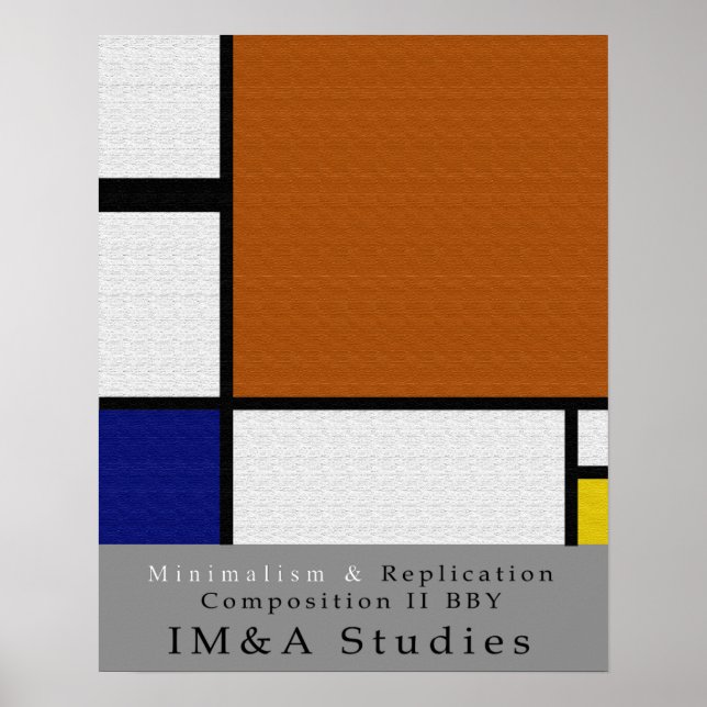 Composition Replication 3 Composition II BBY Poster (Front)