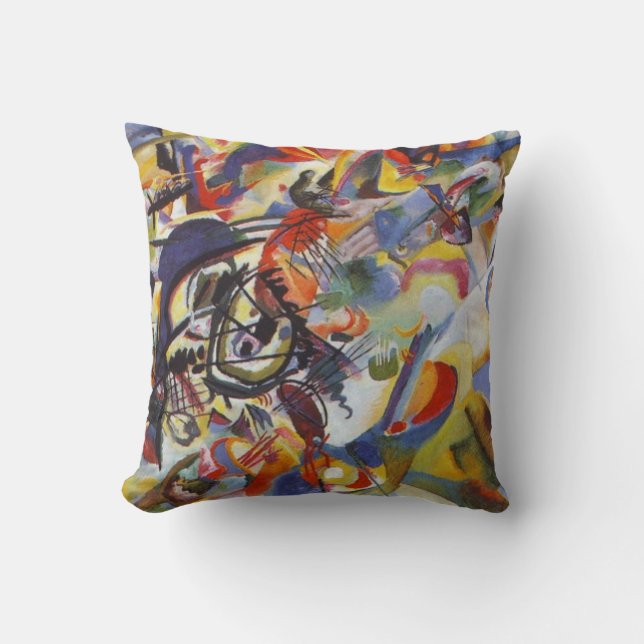 Composition VII Wassily Kandinsky Cushion (Front)