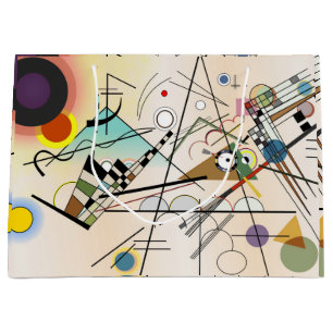 Composition VIII by Wassily Kandinsky Large Gift Bag