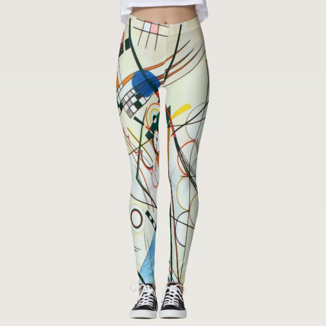 Composition VIII by Wassily Kandinsky Leggings (Front)