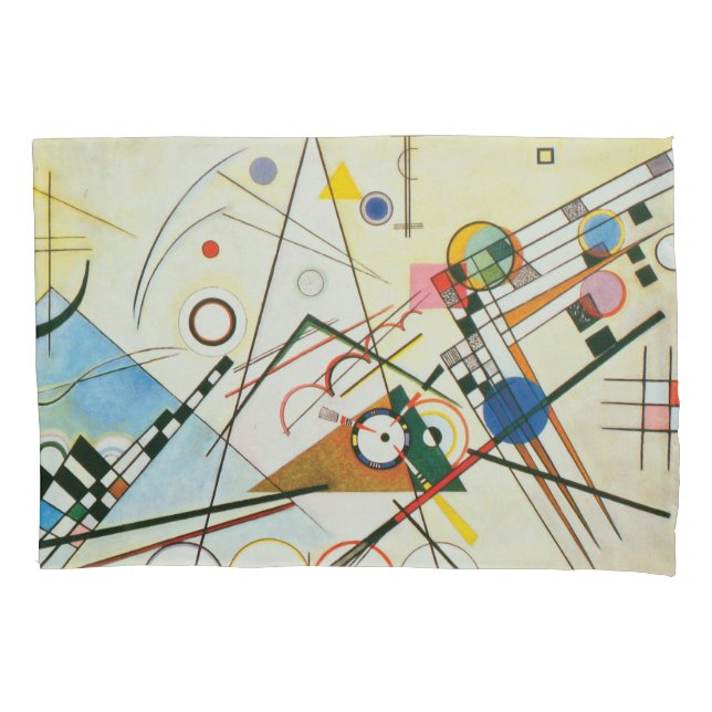 Composition VIII by Wassily Kandinsky Pillowcase (Front)