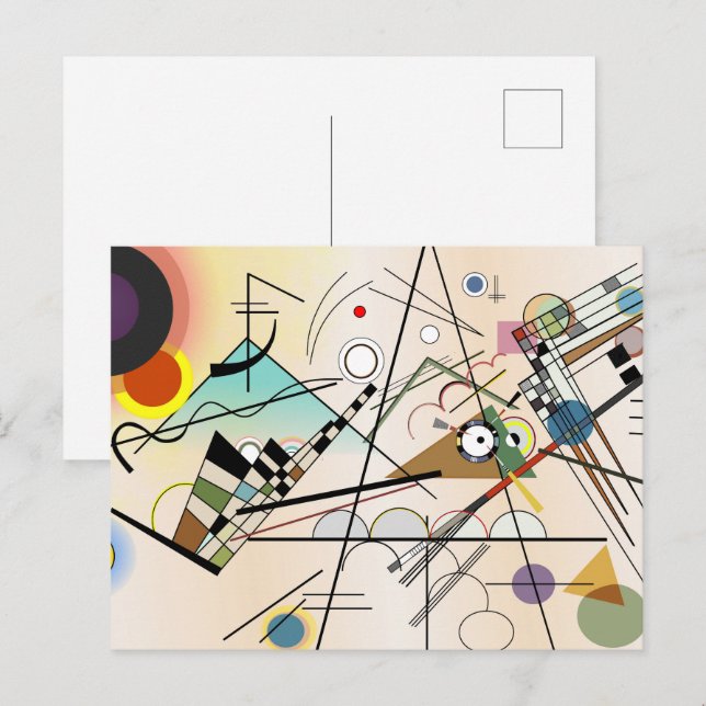 Composition VIII by Wassily Kandinsky Postcard (Front/Back)