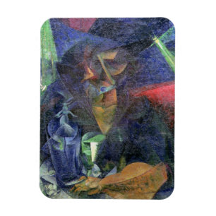 Composition with Figure of a Woman, 1912 (oil on c Magnet
