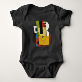 Composition with guitar, Amadeo de Souza-Cardoso Baby Bodysuit