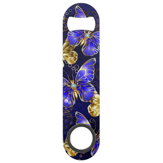 Composition with Sapphire Butterflies (Front)