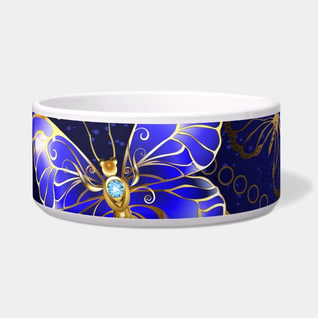 Composition with Sapphire Butterflies (Front)