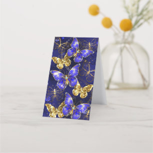 Composition with Sapphire Butterflies Appointment Card