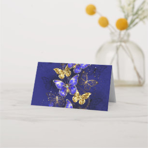 Composition with Sapphire Butterflies Appointment Card