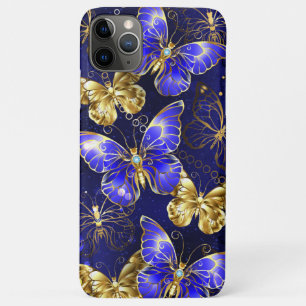 Composition with Sapphire Butterflies Case-Mate iPhone Case
