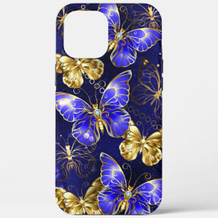 Composition with Sapphire Butterflies iPhone 12 Pro Max Case
