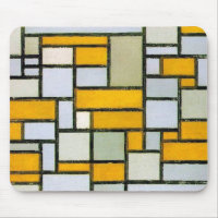 Composition Yellow and Gray, Mondrian