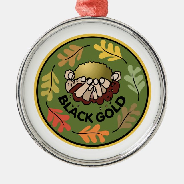 Compost Metal Tree Decoration (Front)