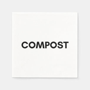 compost napkin