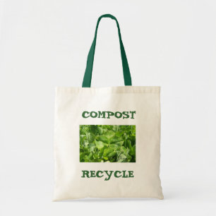 compost & recycle eco friendly bag