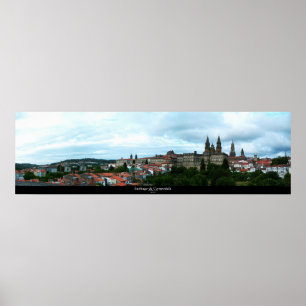 COMPOSTELA SANTIAGO POSTER