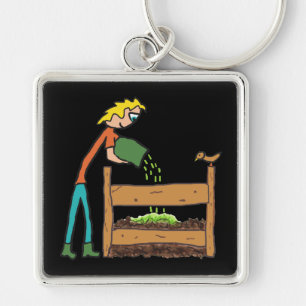 Composting Key Ring