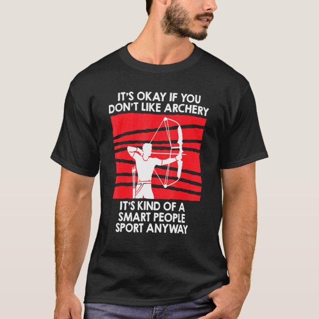 Compound Bow Archer Archery 3 T-Shirt (Front)
