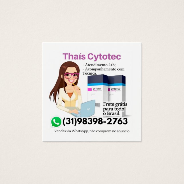 Comprar Cytotec Misoprostol rapido (Front)