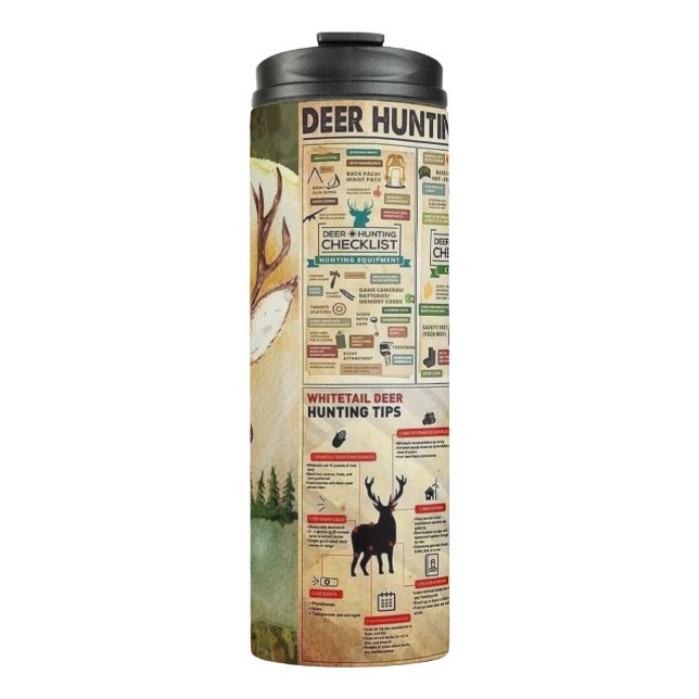 Comprehensive Guide to Deer Hunting Tips  Thermal Tumbler (Front)