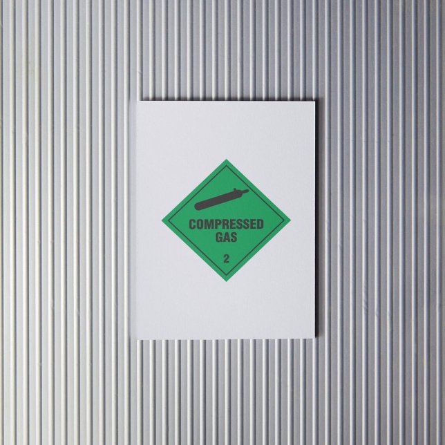 Compressed Gas 2 Label (Creator Uploaded)
