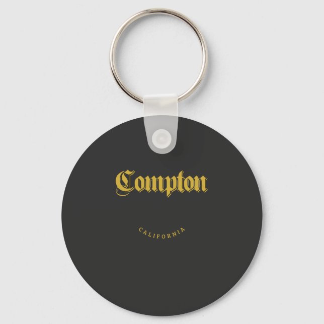 Compton California Gold Classic  Key Ring (Front)