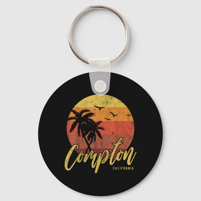 Compton California Key Ring (Front)