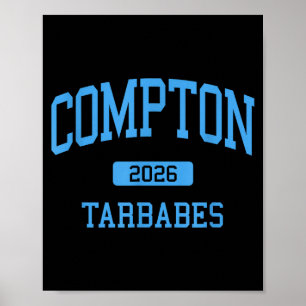 Compton High School Class 2026 Illustration Poster