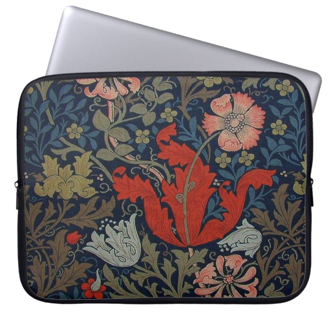 Compton Morris Victorian Design Laptop Sleeve (Front)