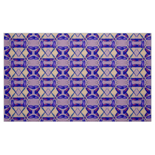 Computer Art Dragonfly (purple) Fabric