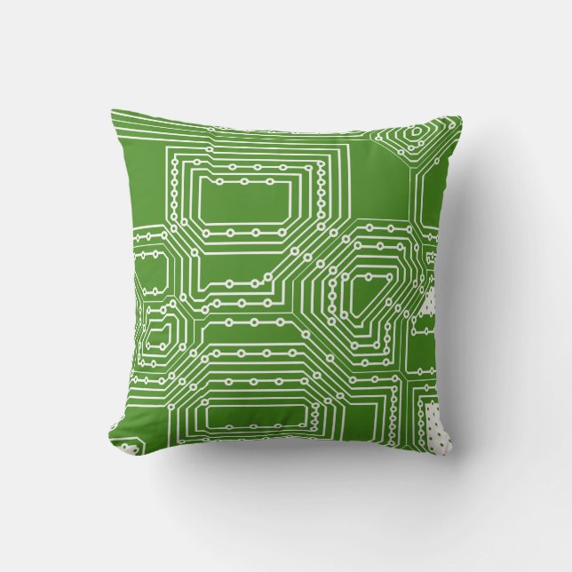 Computer board pattern cushion (Front)