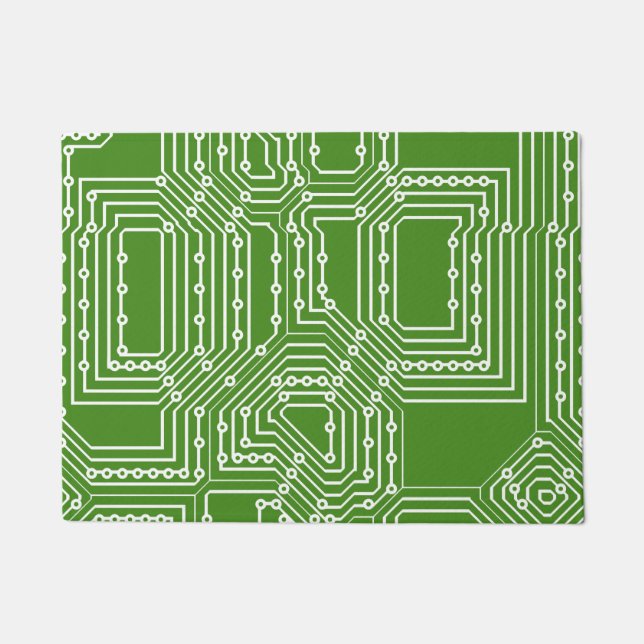 Computer board pattern doormat (Front)