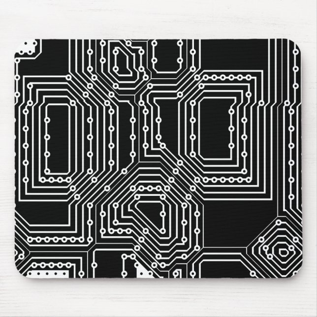 Computer board pattern mouse pad (Front)
