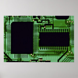 Computer board poster