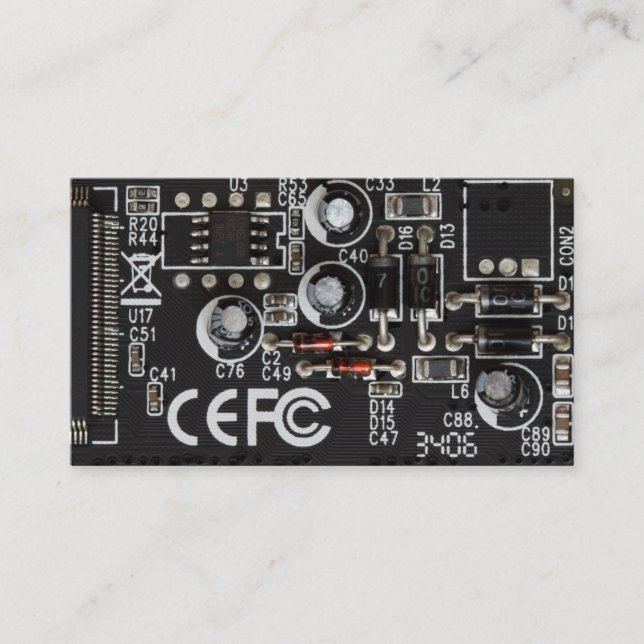 Computer Business Card (Front)