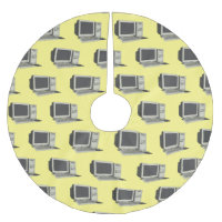 Computer cartoon illustration 