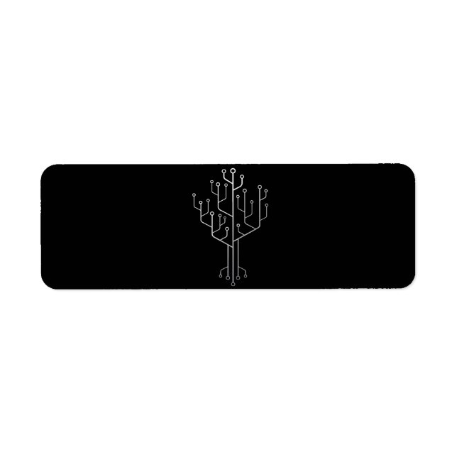 Computer Chip Tree Programmer Coder Engineer Tech (Front)