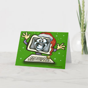 Computer Christmas Card