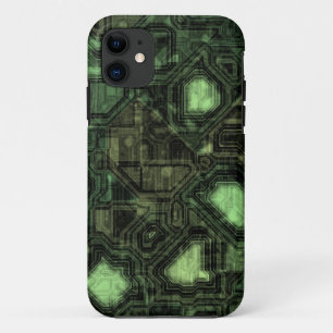 Computer circuit background Case-Mate iPhone case