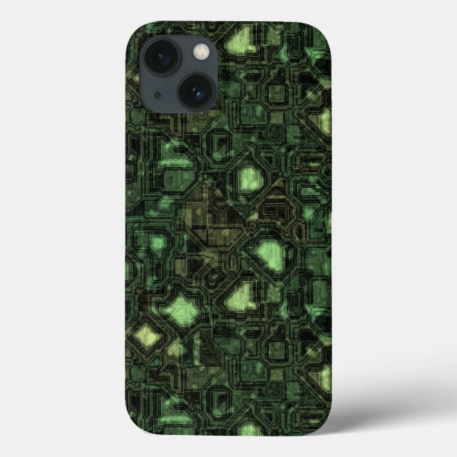 Computer circuit background Case-Mate iPhone case (Back)