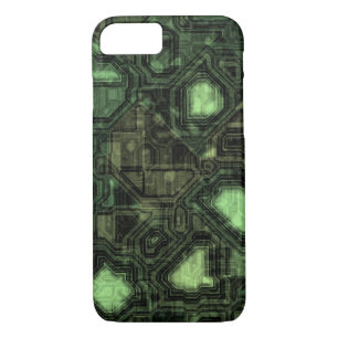 Computer circuit background iPhone 8/7 case