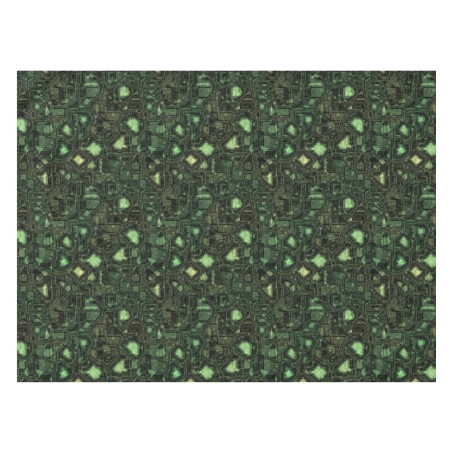 Computer circuit background tablecloth (Front (Horizontal))