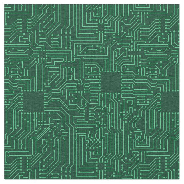 Computer circuit board fabric (Close Up)