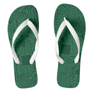 Computer circuit board jandals