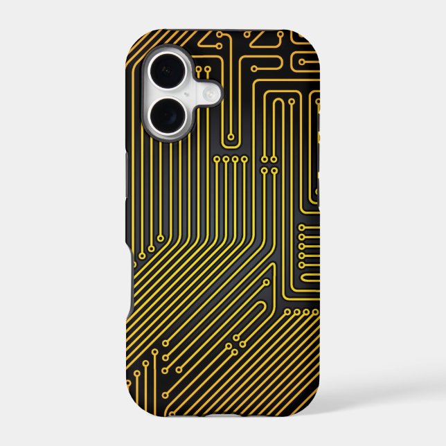 Computer circuit board pattern (Back)