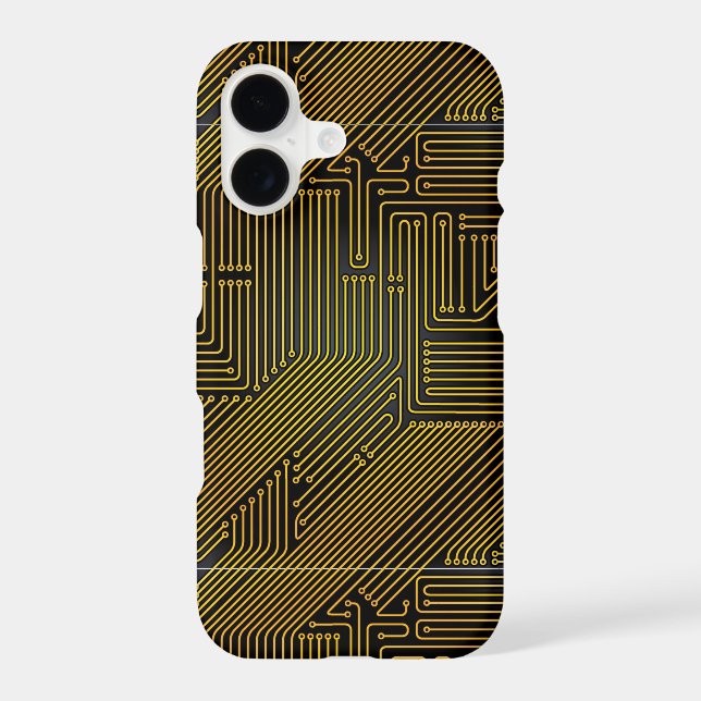 Computer circuit board pattern (Back)