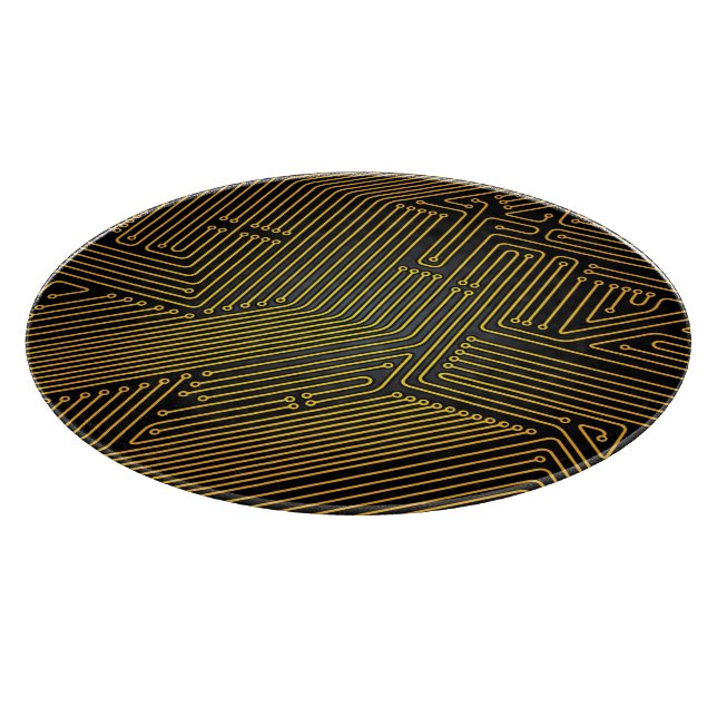 Computer circuit board pattern (Corner)