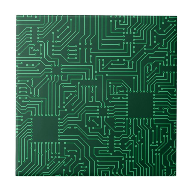Computer circuit board tile (Front)